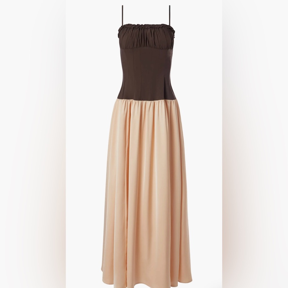 WeWoreWhat Corset Maxi Dress
